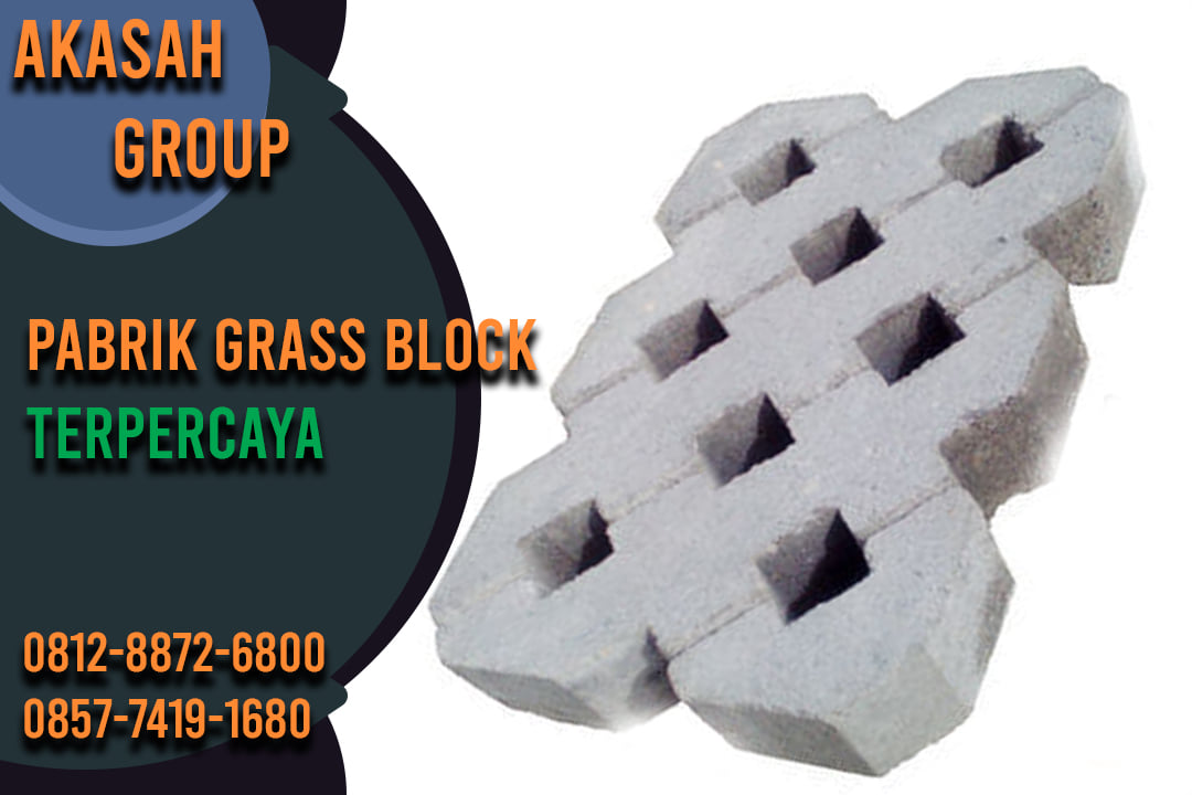 Akasah Conblock Produsen Gudang Grass Block Murah Berkualitas Terpercaya